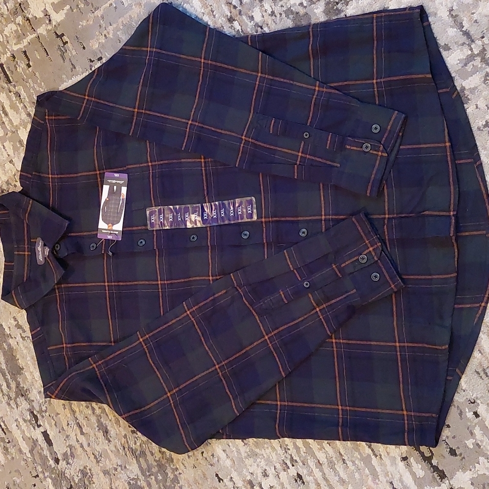 NWT Eddie Bauer Bristol Flannel Size XXL - Picture 1 of 6
